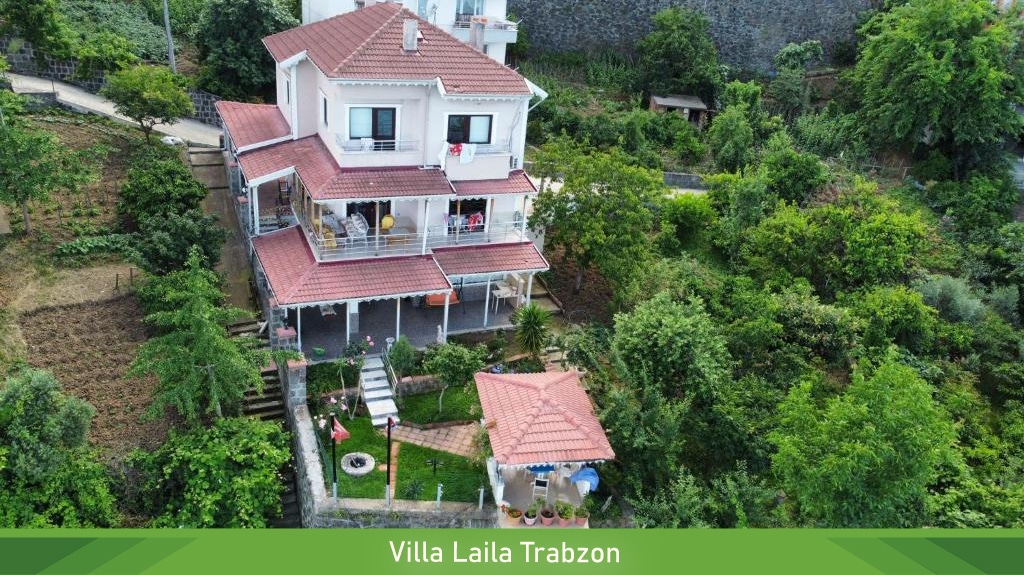 فلل للايجار في طرابزون إطلالات على أجمل البحيرات والجبال الخضراء 8 Villa Laila Trabzon
